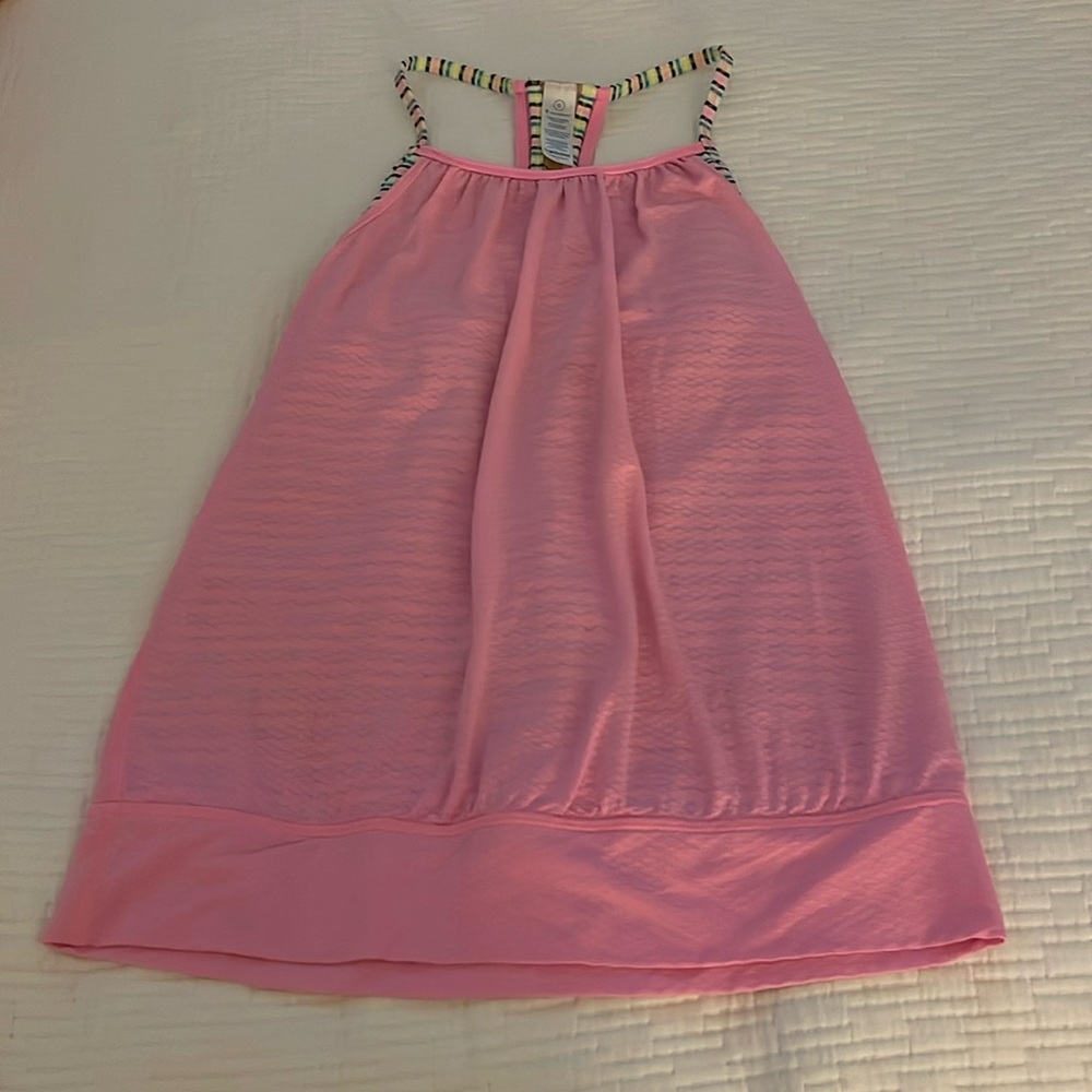 Cute pink ivivva tank top